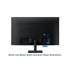 SAMSUNG Smart monitor 32" M7 S32DM702UU, VA, 4K UHD, WiFi (LS32DM702UUXDU)